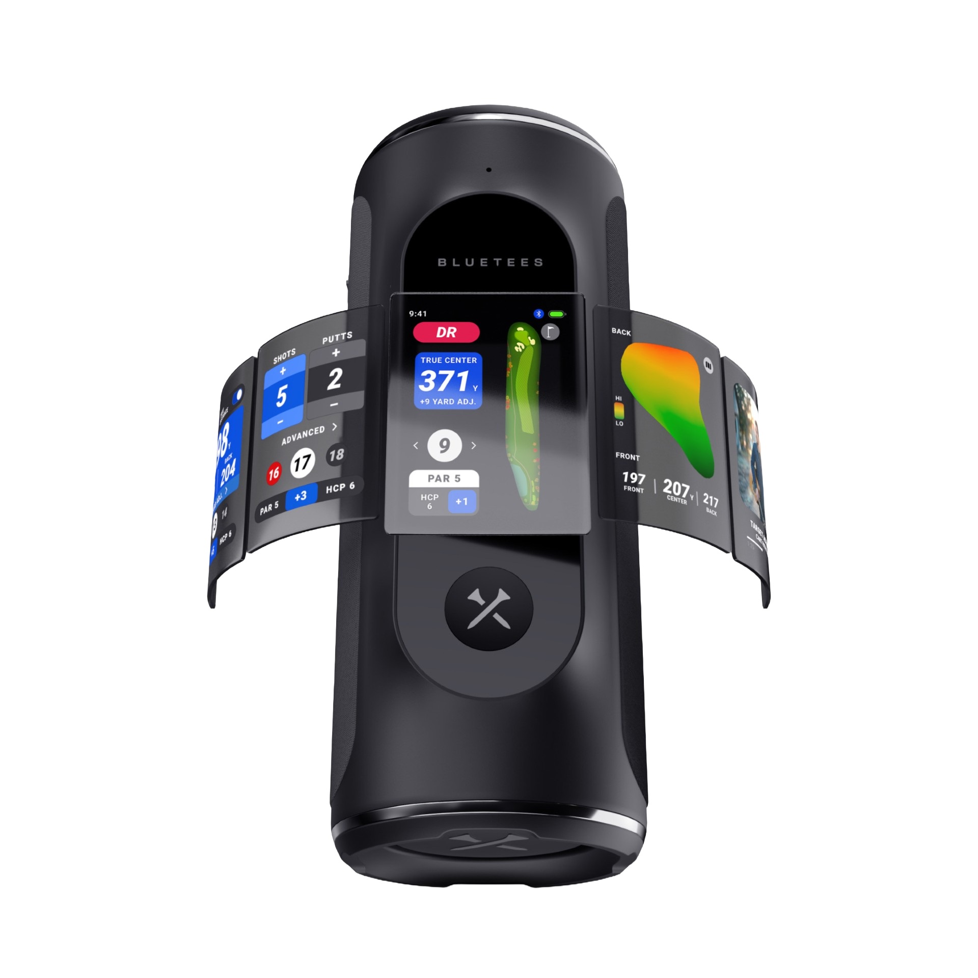 Blue Tees Golf Player Pro GPS Speaker