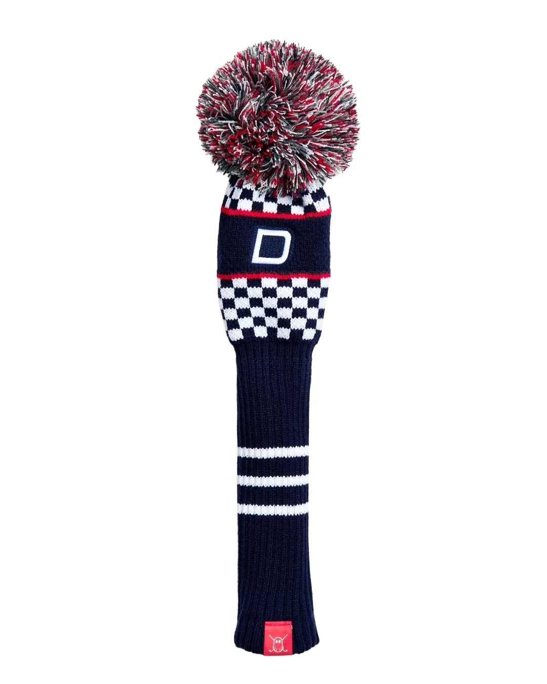 Checkered Knit Headcover