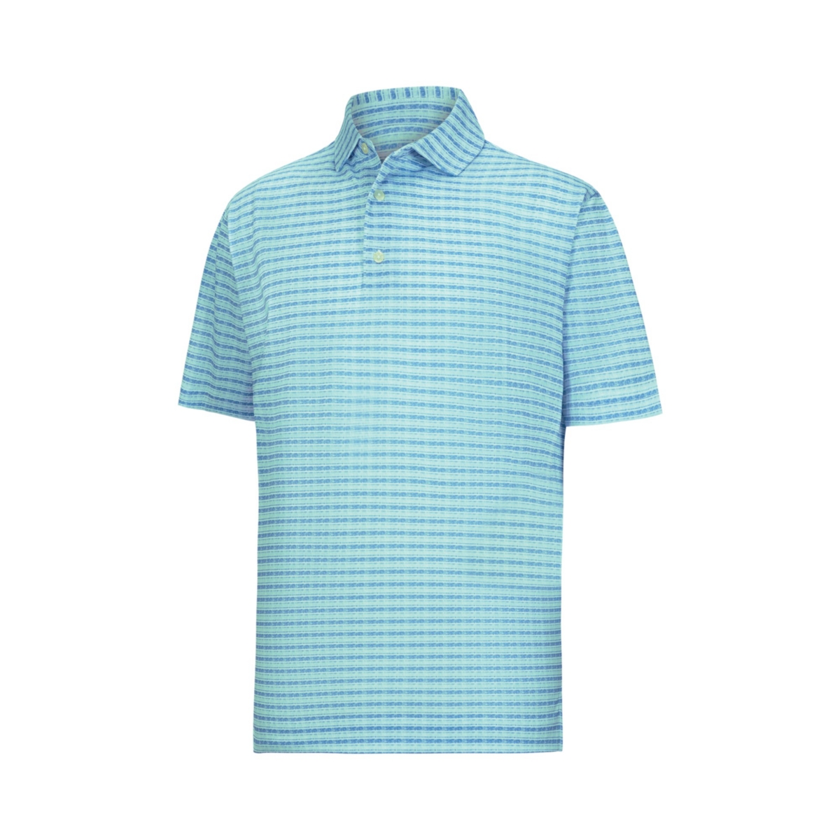 FootJoy Golf Heather Stripe Pique Polo