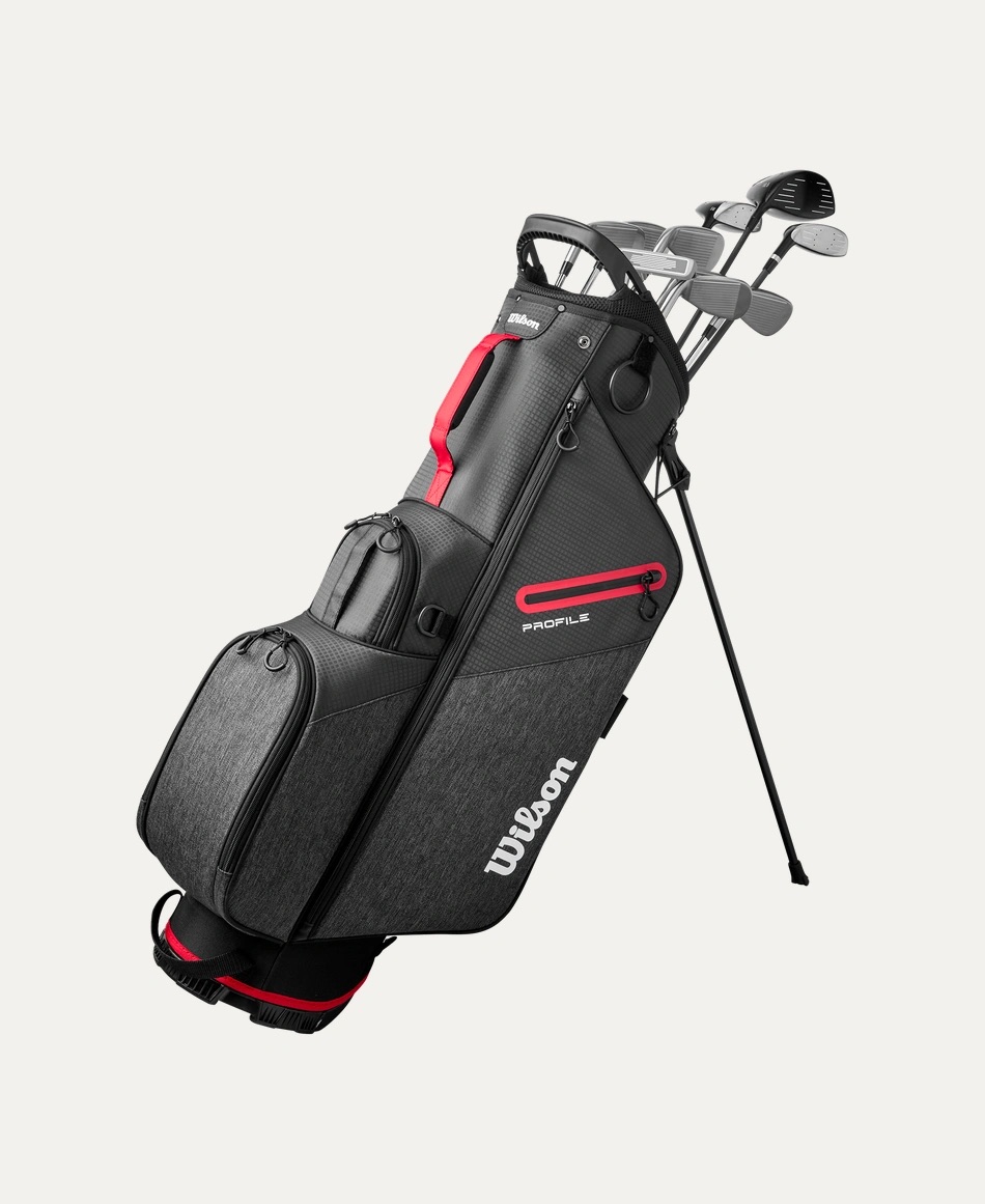 Wilson Golf Profile SGI Complete Set with Stand Bag Uniflex [5'5"-6'1"] Left