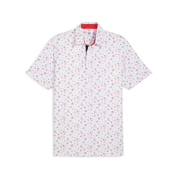 PUMA Volition Celebration Polo, White, M
