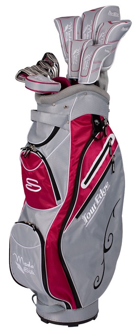 New Tour Edge Golf Ladies Moda Silk Complete Set With Bag - Picture 9 of 31