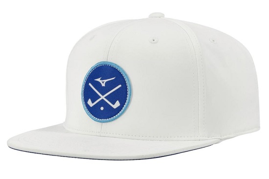 Mizuno Golf Crossed Clubs Snapback Hat