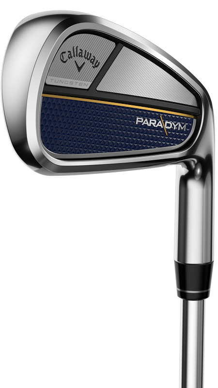 Pre-Owned Trade In Callaway Golf Paradym Iron Set Graphite MRH Regular 4-PW/AW/GW Irons [ Project X Hzrdus Gen 4 Silver 5.5 65 Graphite ] * Value *