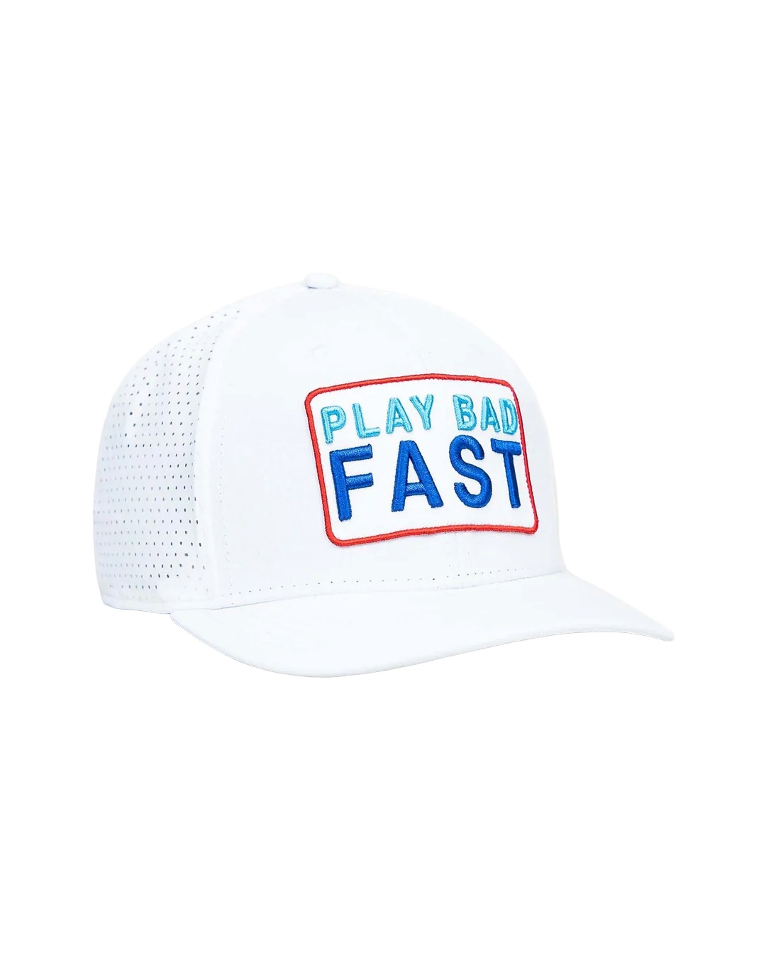 Ghost Golf Play Bad Fast Snapback Hat