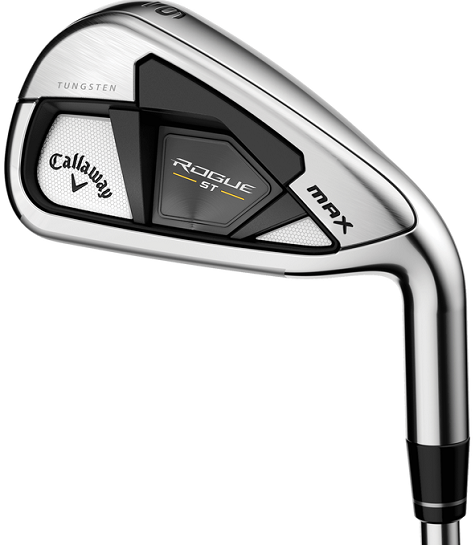 Pre-Owned Callaway Golf Rogue St Max Iron Set Steel MRH Regular 4-PW/AW Irons [Project X Rifle 105 Tour Flighted 5.5 Steel] *Value*