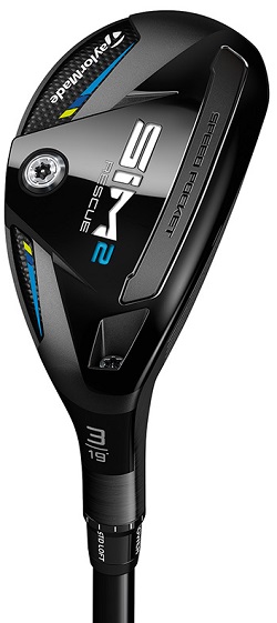 Pre-Owned Taylormade Golf Sim2 Rescue Hybrid Graphite MLH 22* Regular #4 Hybrid [Mitsubishi Tensei Blue 70 Graphite] *Value* LEFT HAND
