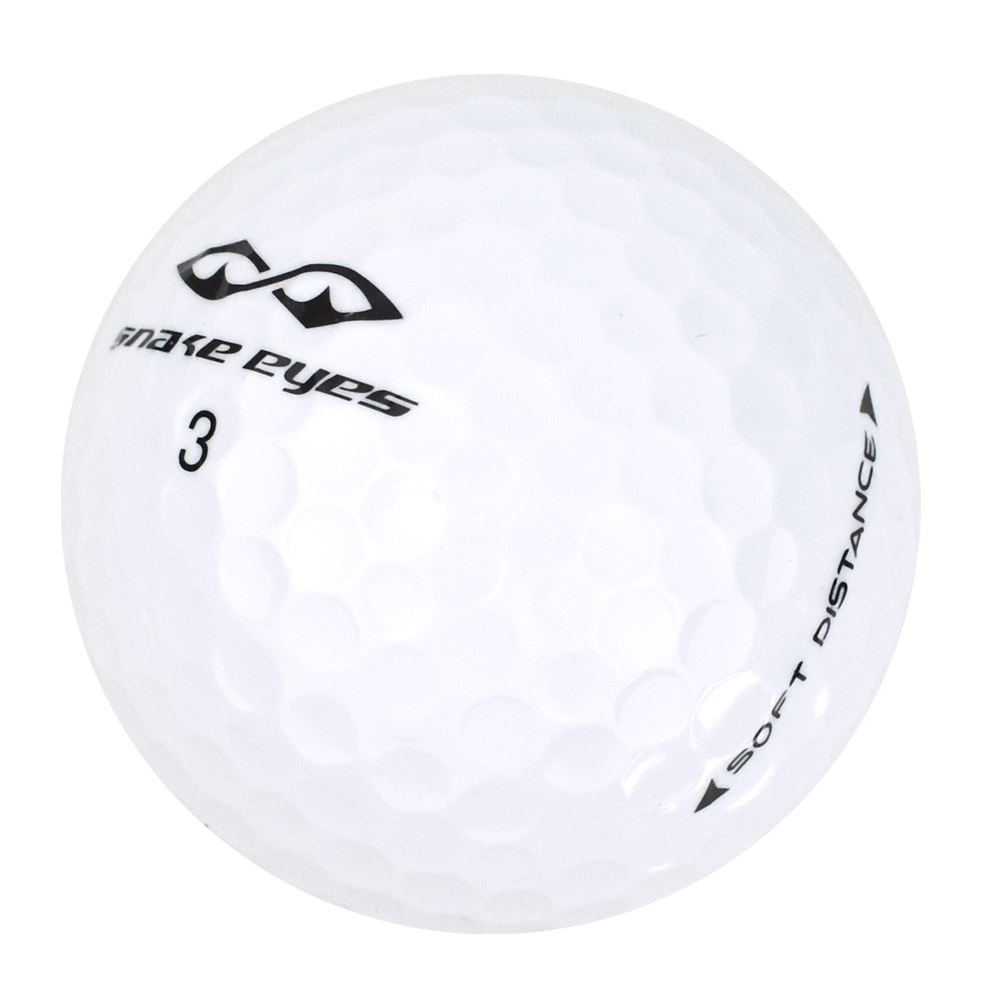 New Snake Eyes Soft Distance Yellow Golf Balls - Picture 7 of 7
