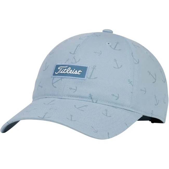 Titleist Charleston Prints Women's Golf Hat, Light Blue