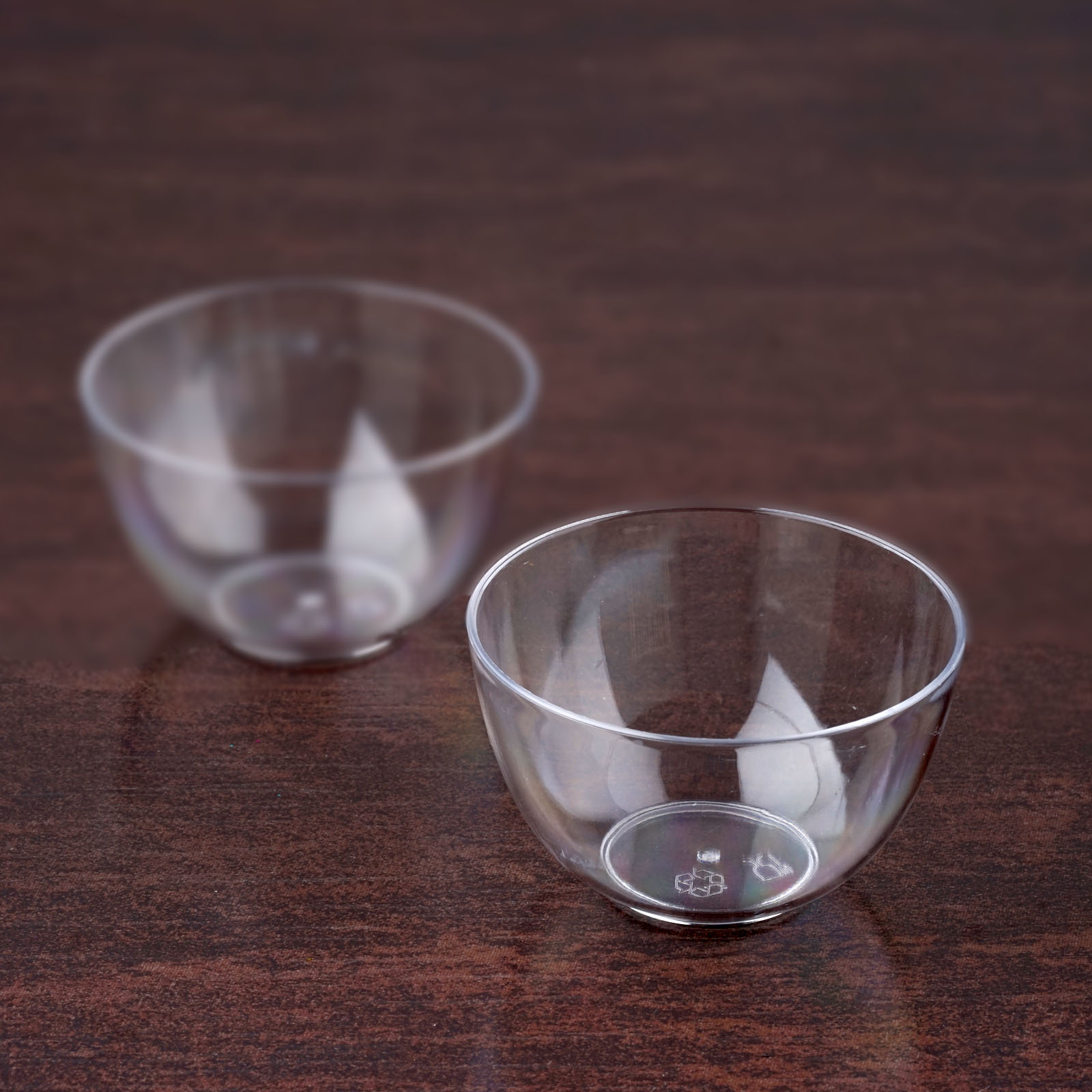 120 Pcs Clear Mini Petite Round 2oz Disposable Plastic Dessert Bowl eBay