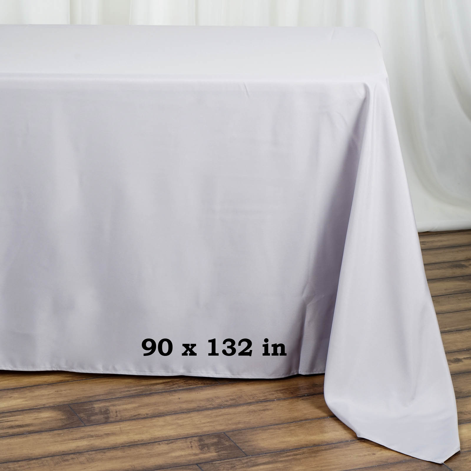 90x132" Polyester Rectangle Tablecloths For Wedding Party Banquet Events eBay