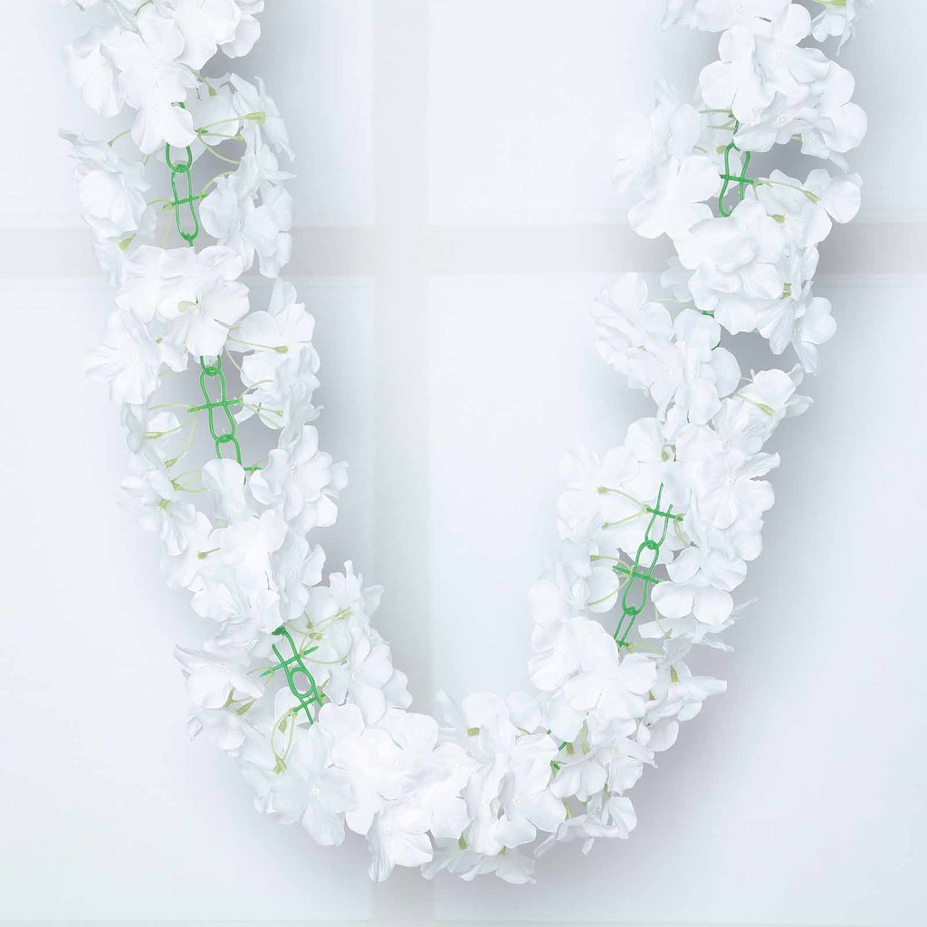 3D Chain Silk Hydrangea 21 ft long Garlands Wedding Party Flowers Decorations - Picture 19 of 22