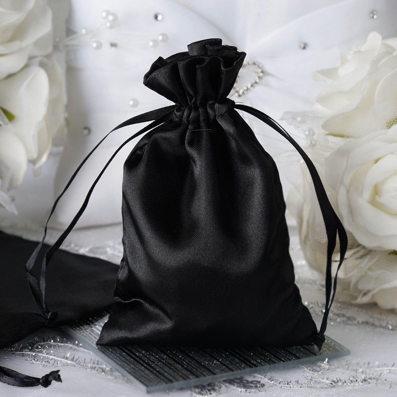 60 pcs 4x6" SATIN FAVOR BAGS Wedding Party Reception Gift Favors Bulk WHOLESALE - Picture 20 of 124