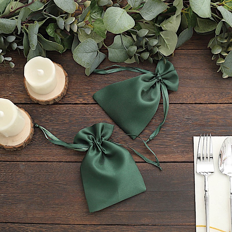 60 pcs 4x6" SATIN FAVOR BAGS Wedding Party Reception Gift Favors Bulk WHOLESALE - Picture 60 of 124