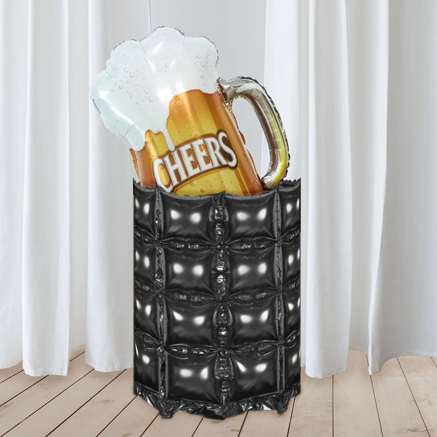 10 Metallic 43x11 in zweireihige quadratische Mylar Folienballons Kulissen Party Event - Bild 9 von 26