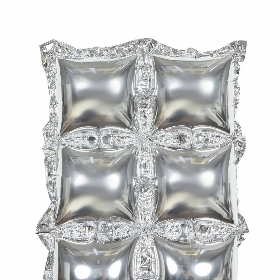 10 Metallic 43x11 in zweireihige quadratische Mylar Folienballons Kulissen Party Event - Bild 26 von 26