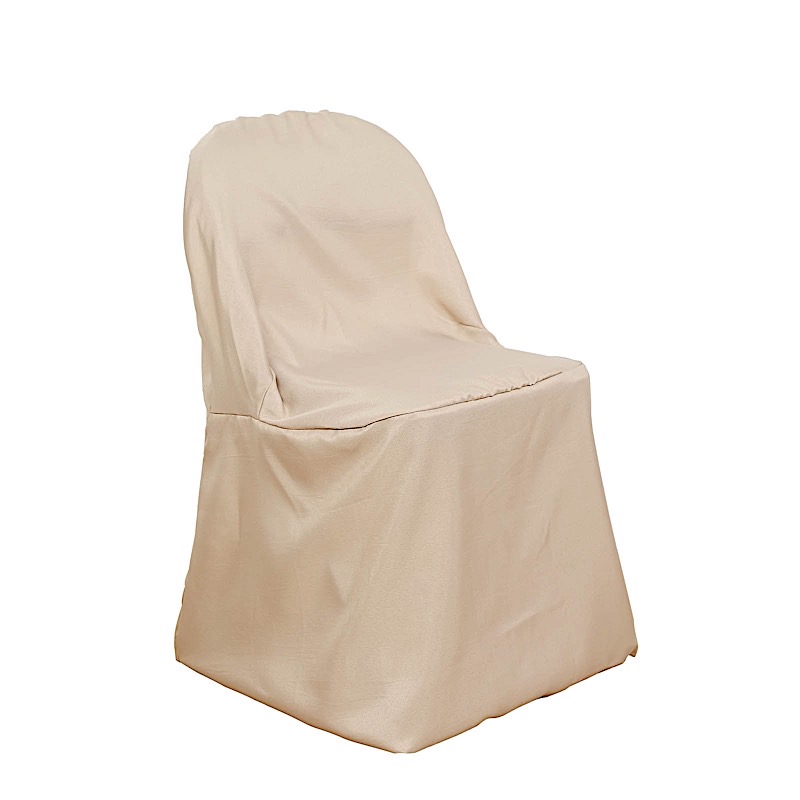 100 Polyester Folding CHAIR COVERS Wedding Banquet Party Slipcover Decorations - Picture 83 of 134