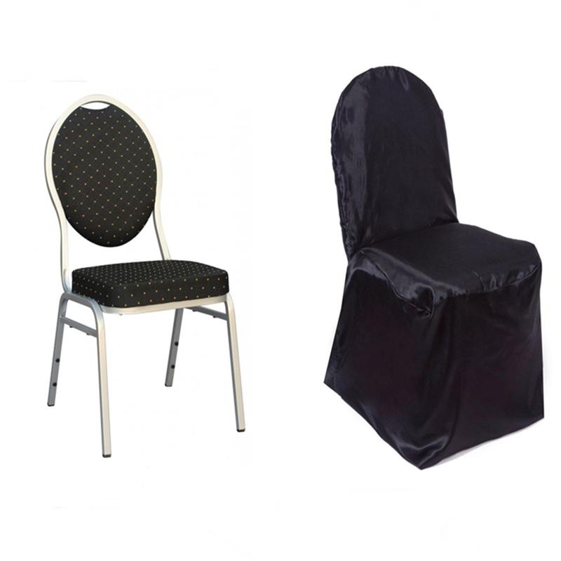 25 pcs SATIN BANQUET CHAIR COVERS Wedding Party Ceremony Decorations on SALE eBay