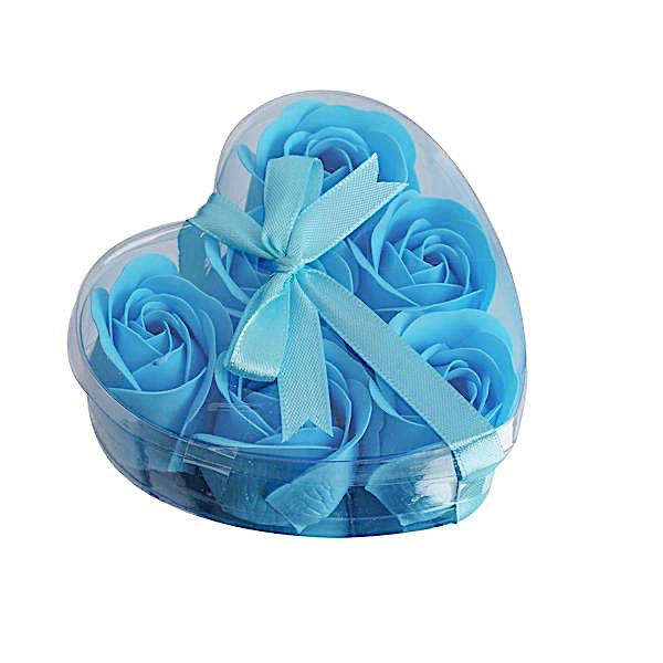 6 pcs Soaps in Gift Box Ribbon Wedding Favors Decorations Wholesale