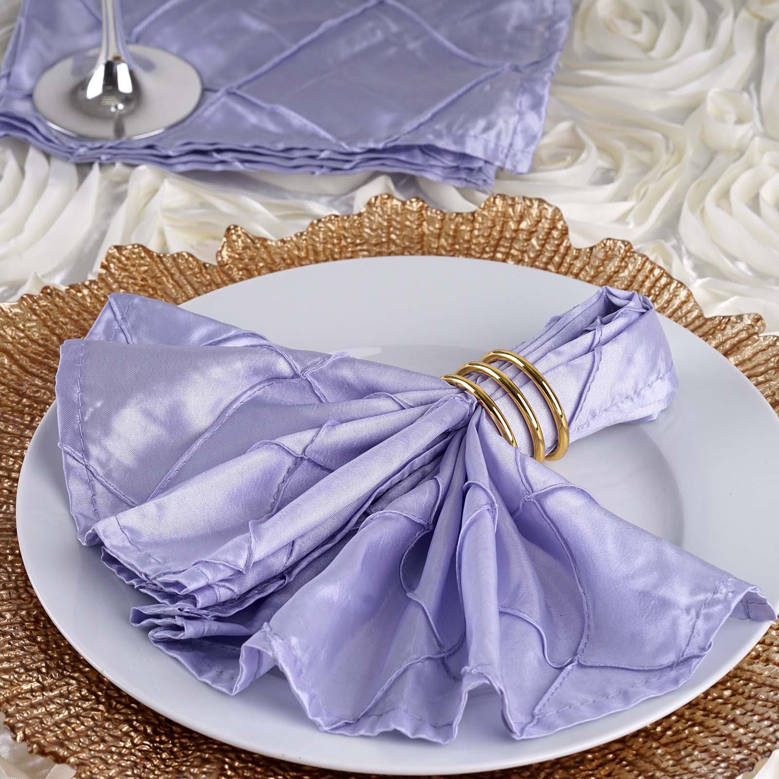 25 pcs Fuchsia Fushia Polyester 17x17/" TABLE NAPKINS Wedding Party Kitchen Linen