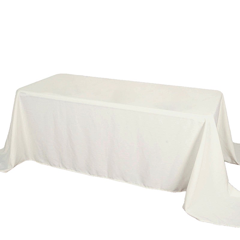 5 pcs 50x120" RECTANGLE POLYESTER TABLECLOTHS Wedding Party Reception Catering - Picture 11 of 28