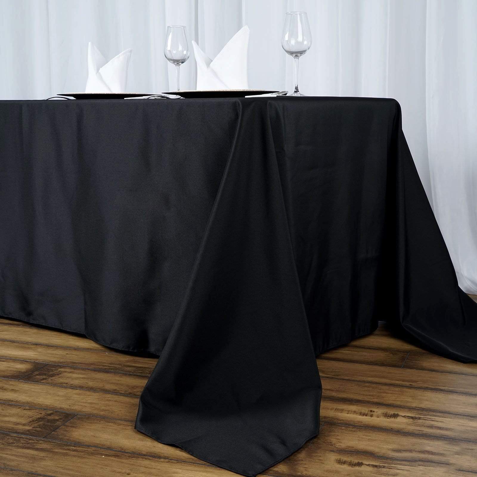 6 pcs 72x120" PREMIUM RECTANGLE Polyester TABLECLOTHS Catering Quality Linens - Picture 4 of 19