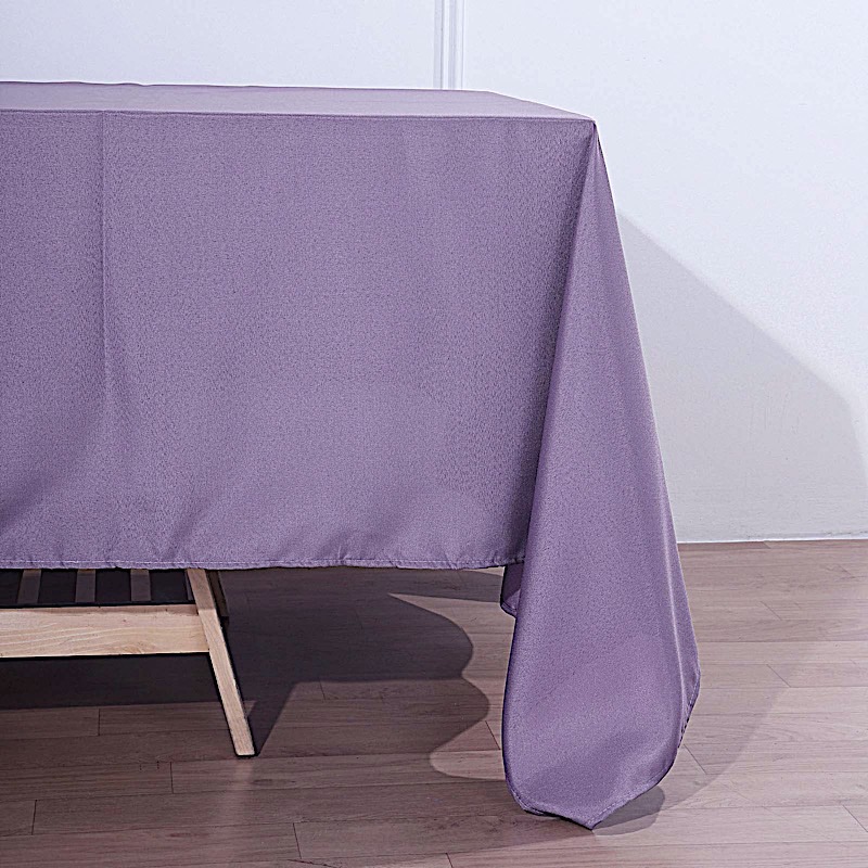 15 pcs 90x132" RECTANGLE Polyester TABLECLOTHS Wedding Linens Decorations SALE - Picture 2 of 232