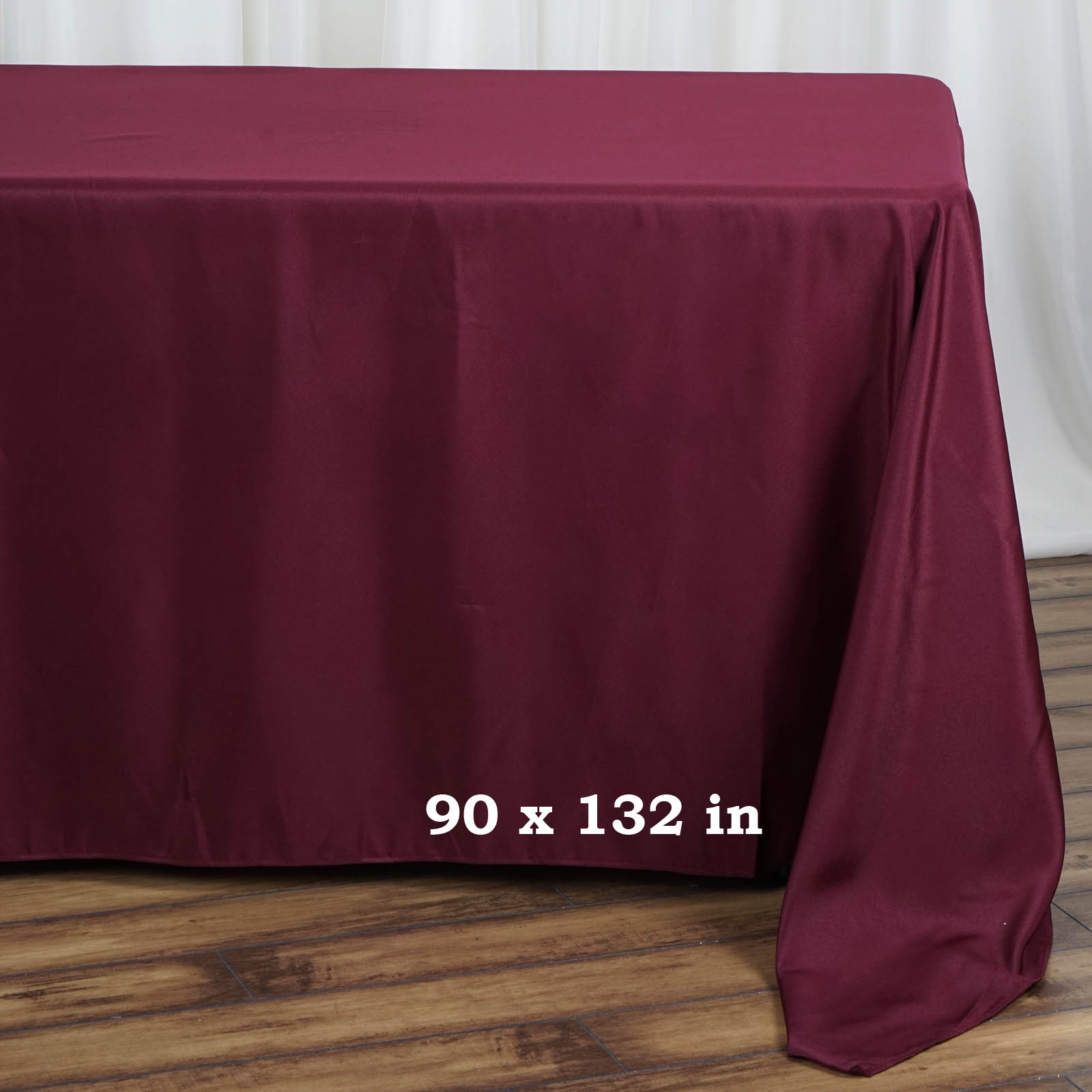 12 pcs 90x132" RECTANGLE Polyester TABLECLOTHS Wedding Linens Decorations SALE - Picture 51 of 244