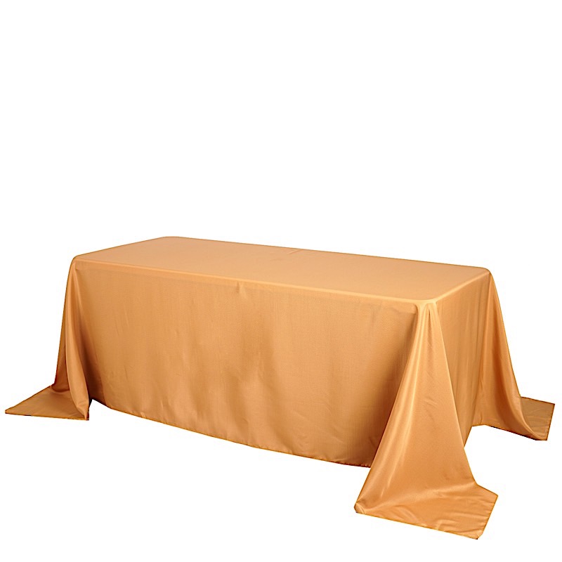 15 pcs 90x132" RECTANGLE Polyester TABLECLOTHS Wedding Linens Decorations SALE - Picture 102 of 232