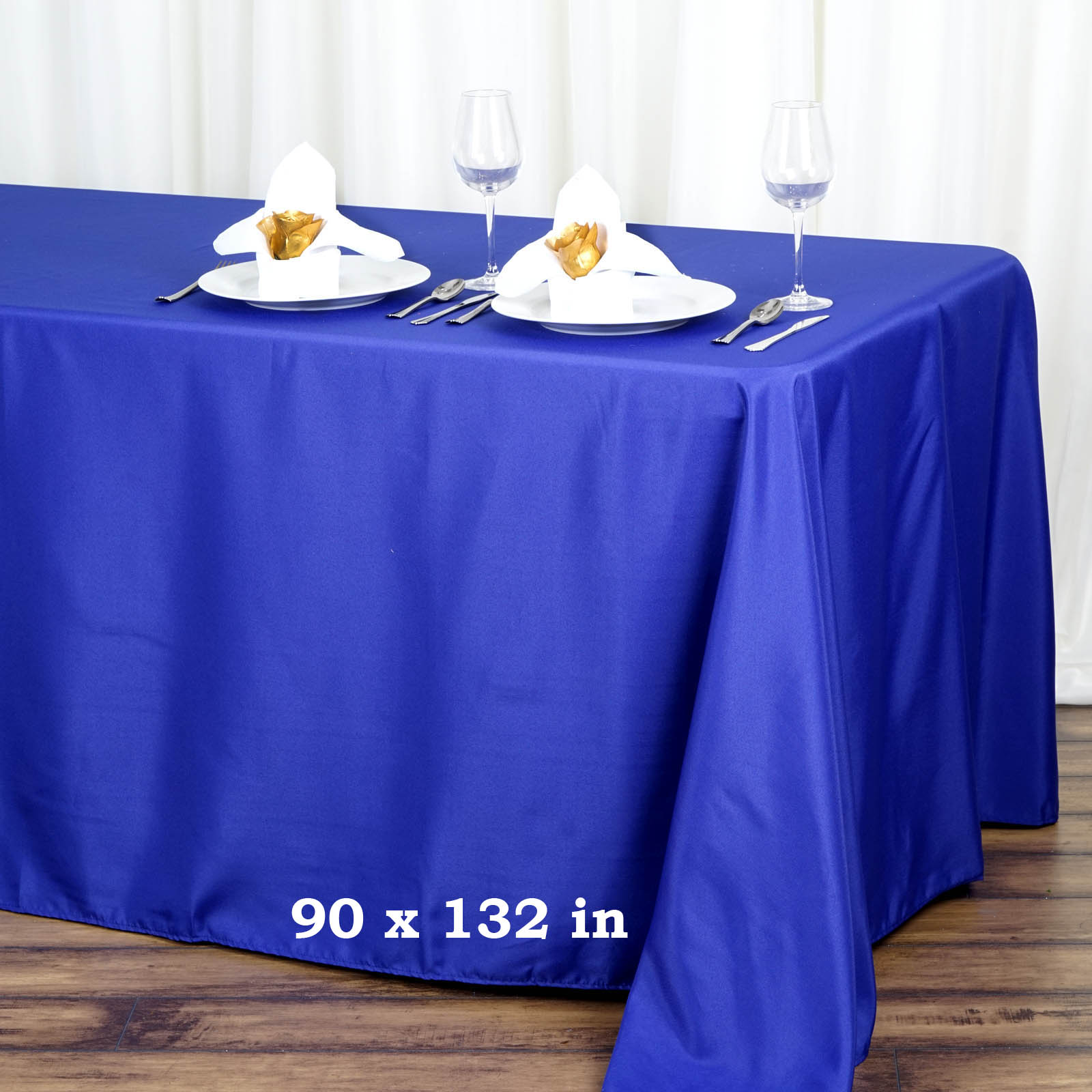15 pcs 90x132" RECTANGLE Polyester TABLECLOTHS Wedding Linens Decorations SALE - Picture 182 of 232