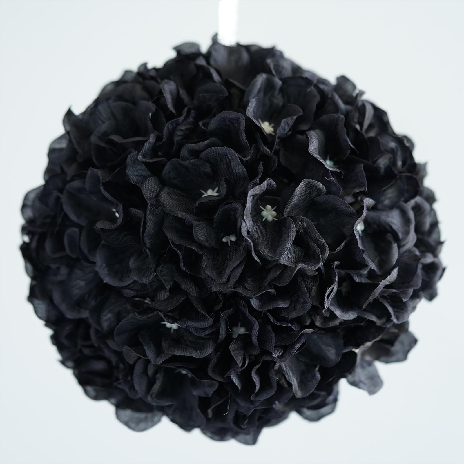 4 pcs 7" Artificial Hydrangea Kissing Flower Ball Wedding Decorations Bouquets - Picture 8 of 31