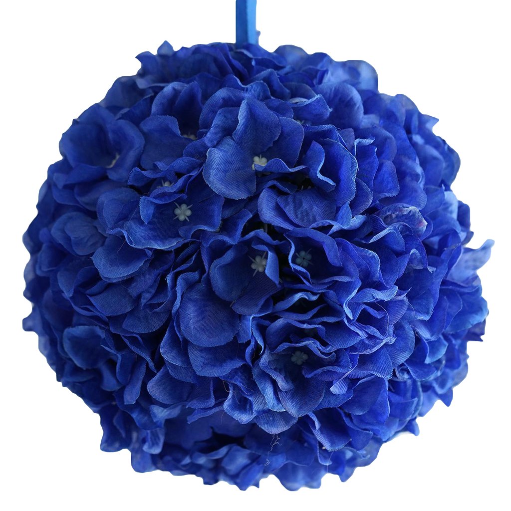 4 pcs 7" Artificial Hydrangea Kissing Flower Ball Wedding Decorations Bouquets - Picture 21 of 31