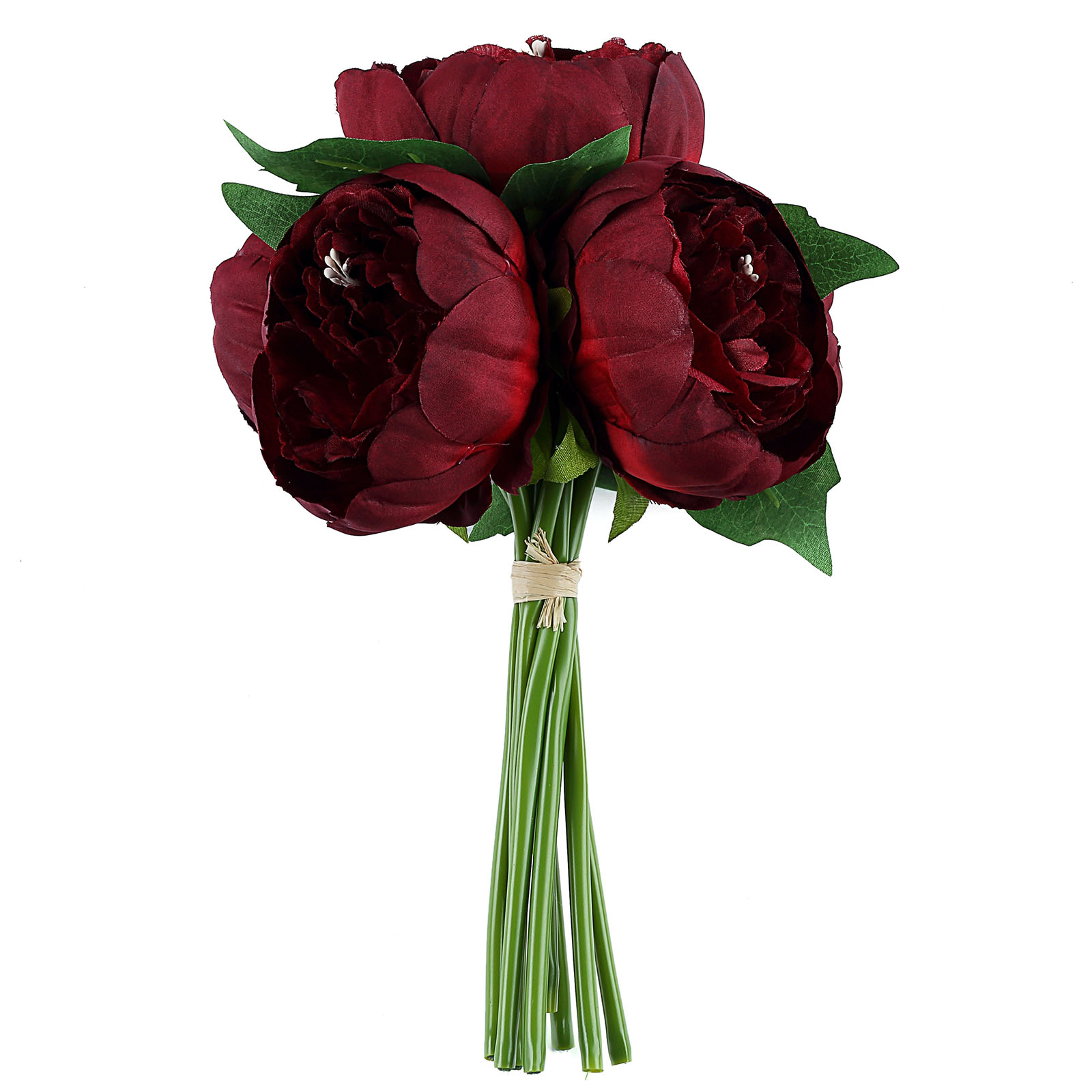 10" Silk Artificial Peony Flowers Wedding Centerpieces Arrangements Bouquets - Picture 12 of 60