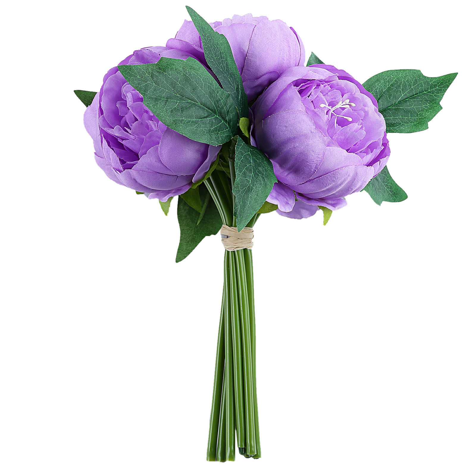 10" Silk Artificial Peony Flowers Wedding Centerpieces Arrangements Bouquets - Picture 33 of 60