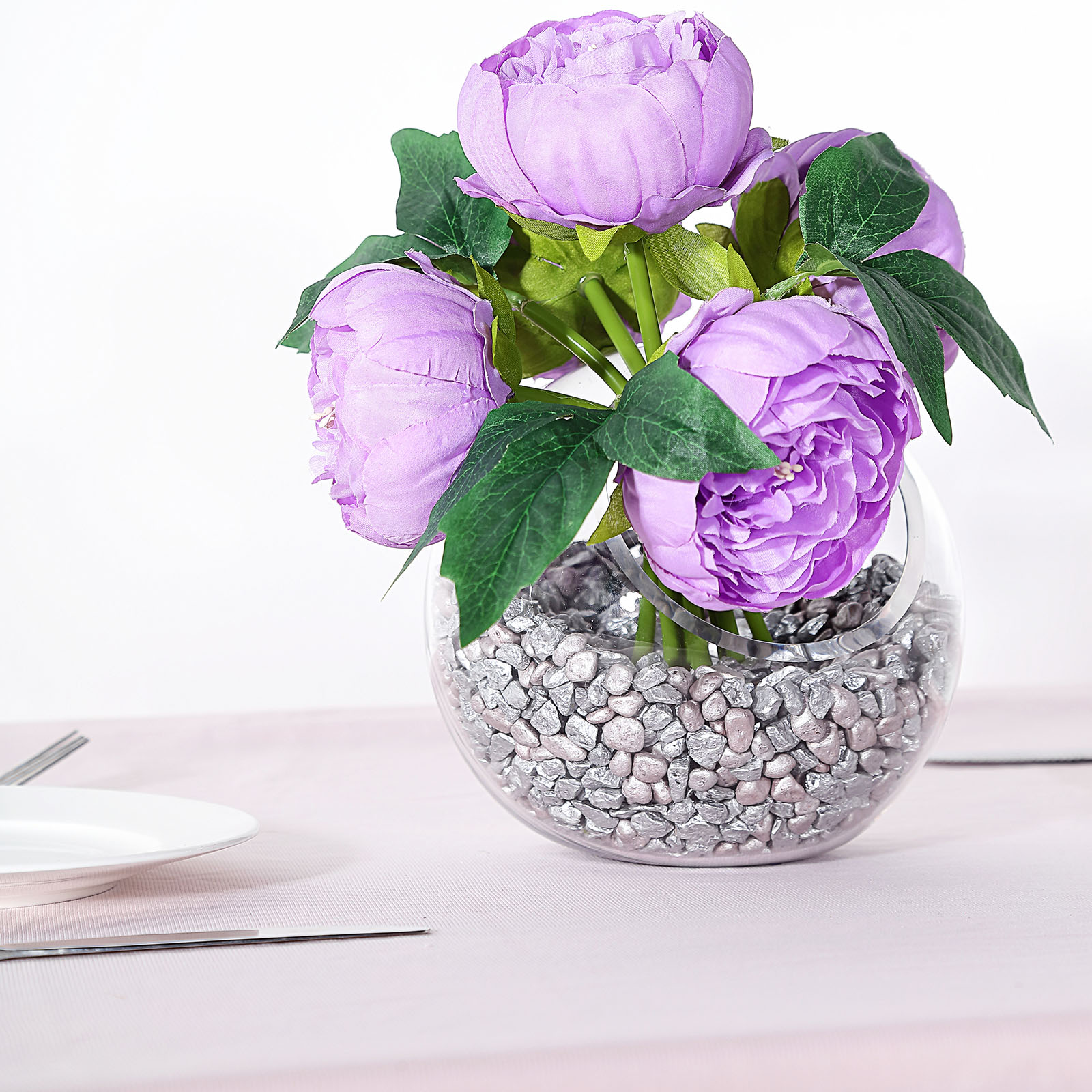 10" Silk Artificial Peony Flowers Wedding Centerpieces Arrangements Bouquets - Picture 36 of 60