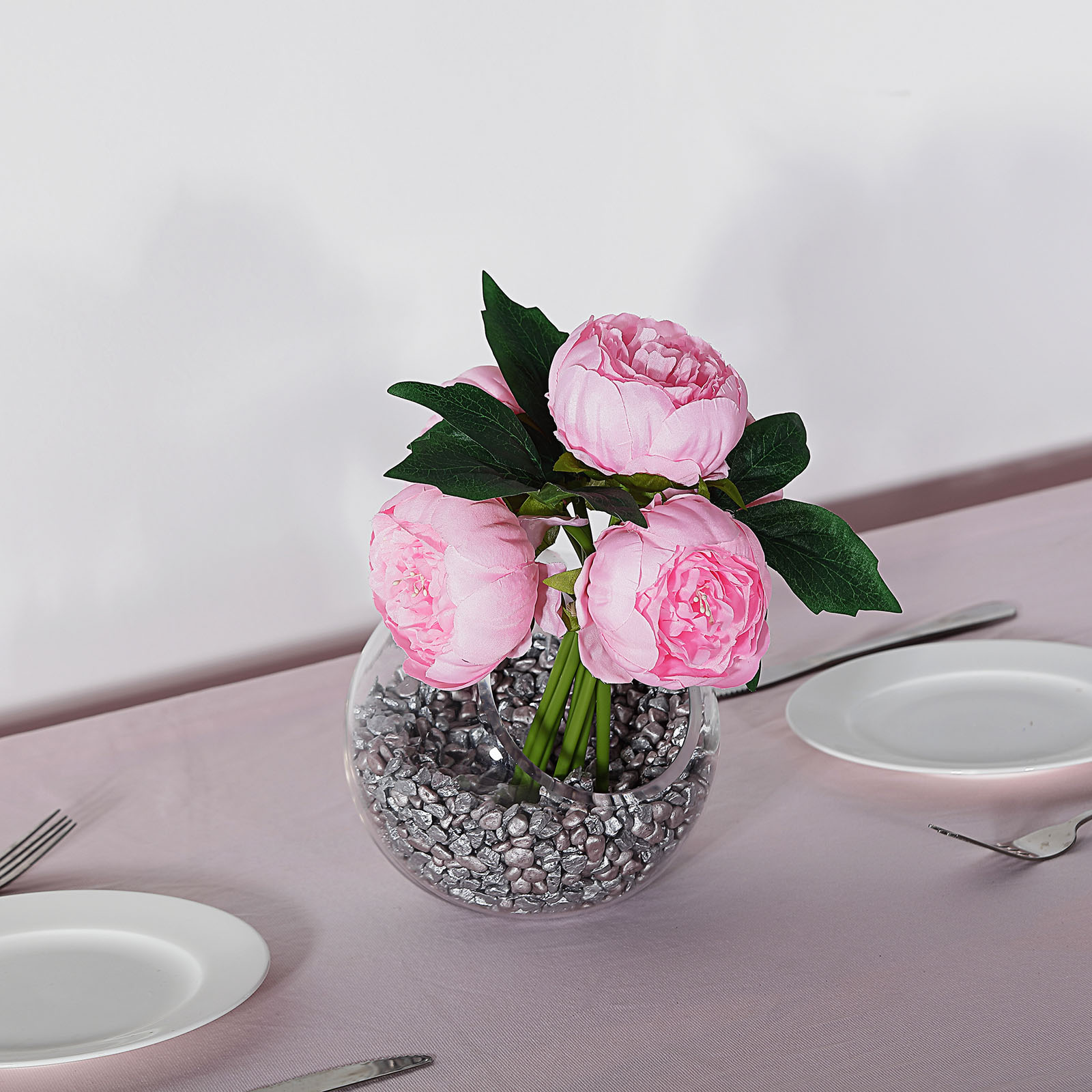 10" Silk Artificial Peony Flowers Wedding Centerpieces Arrangements Bouquets - Picture 51 of 60