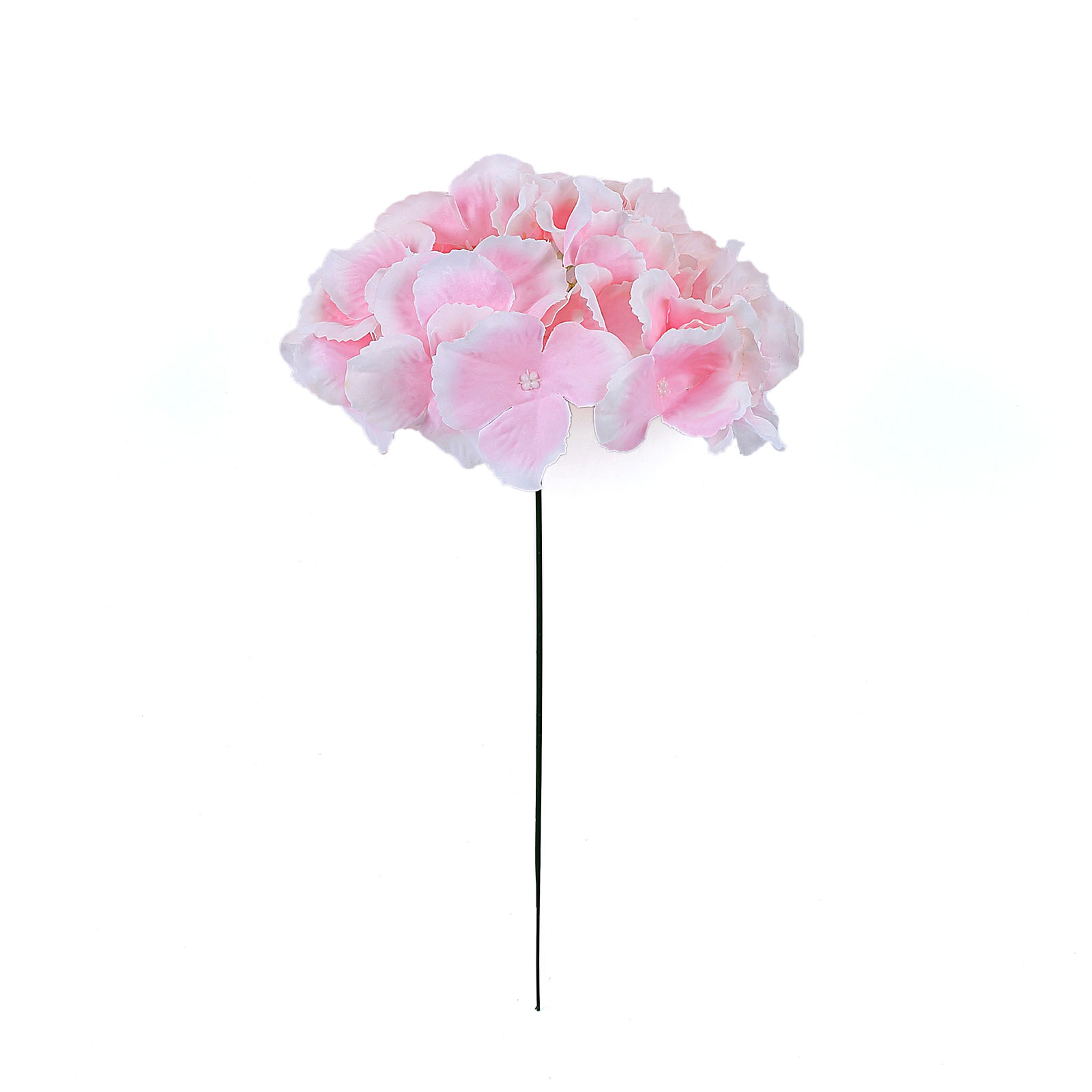 10 Silk Hydrangea Flowers Heads with Stems Wedding Party Events Centerpieces - Picture 17 of 44