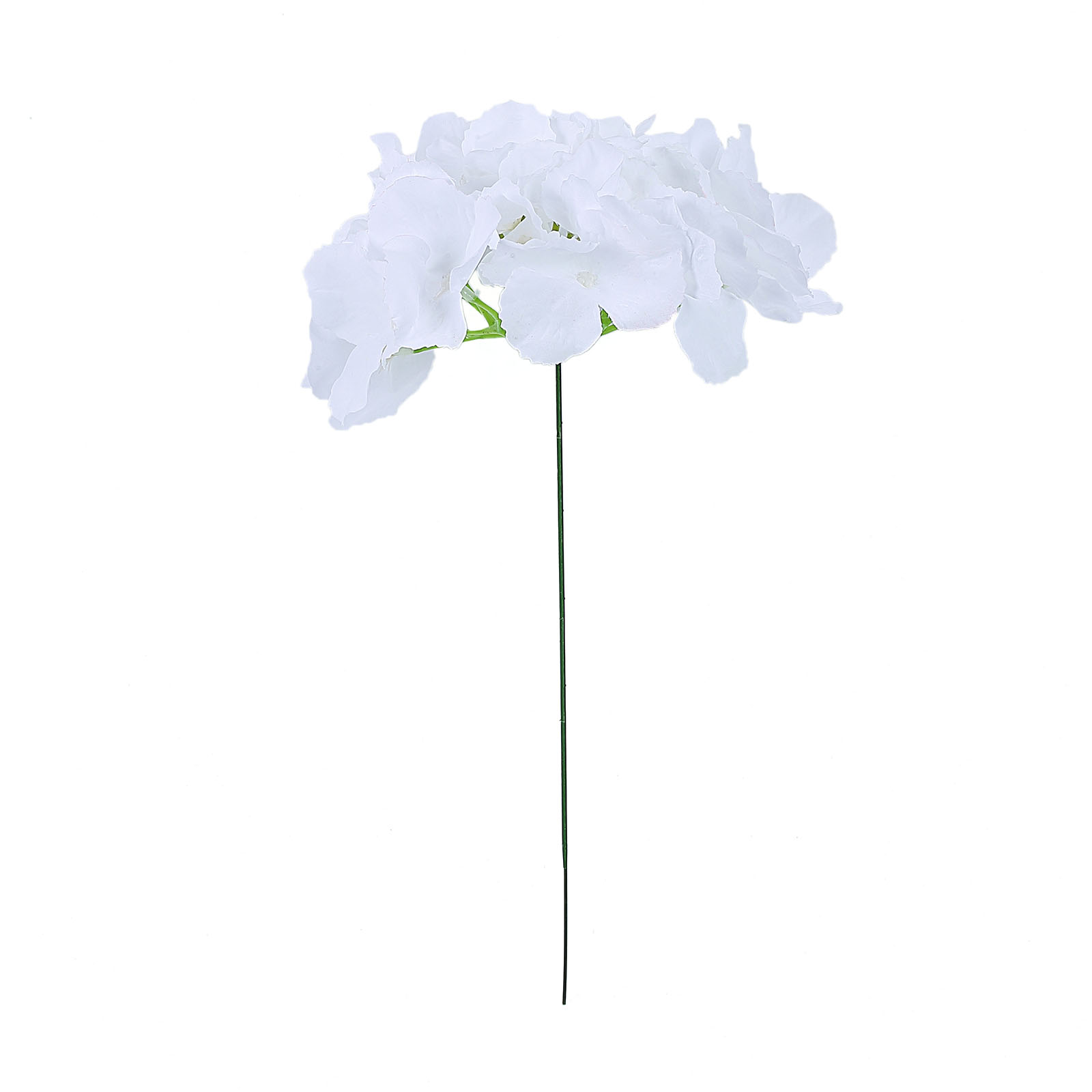 10 Silk Hydrangea Flowers Heads with Stems Wedding Party Events Centerpieces - Picture 23 of 44