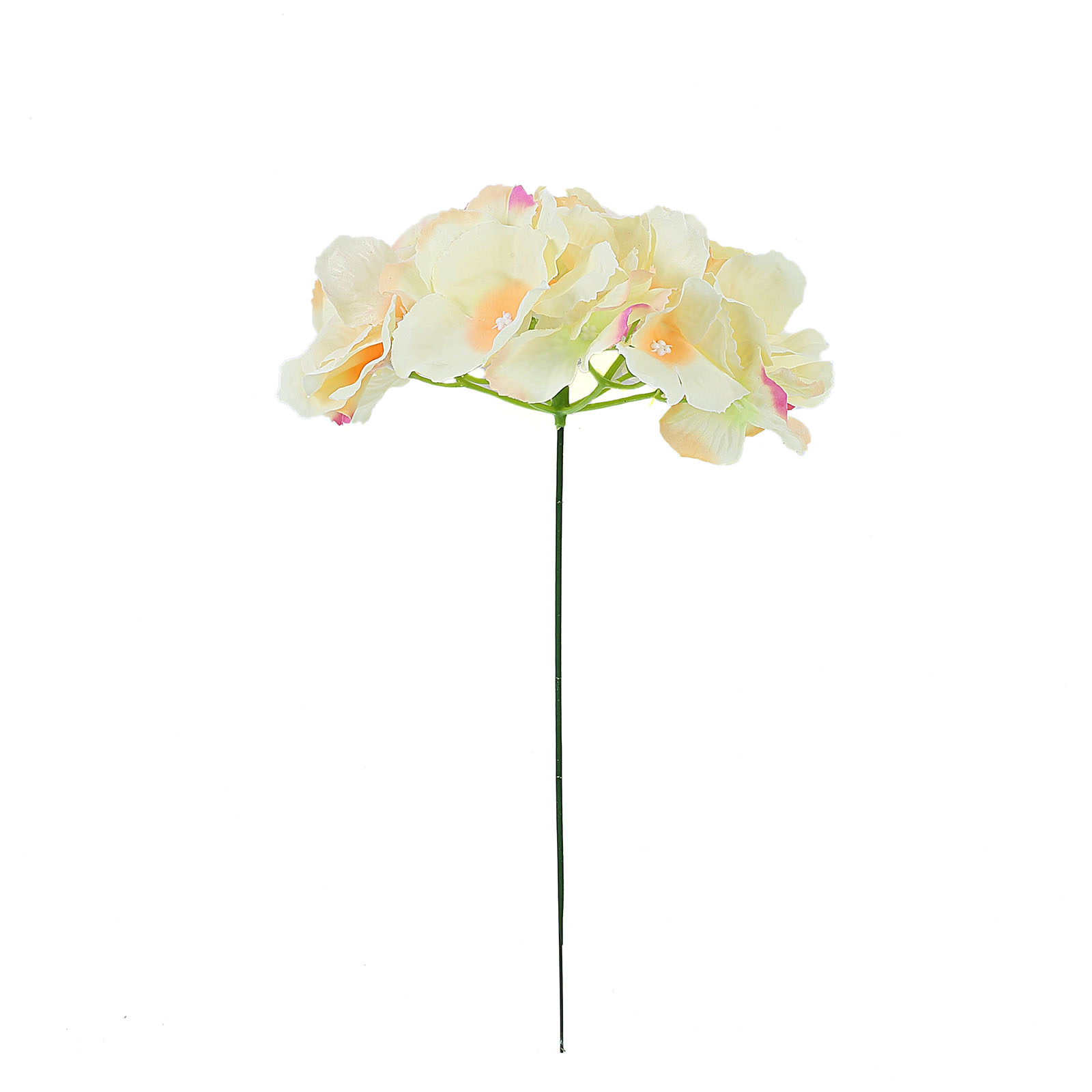 10 Silk Hydrangea Flowers Heads with Stems Wedding Party Events Centerpieces - Picture 37 of 44