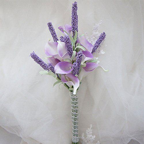 60 pcs Single STEM Mini CALLA Lilies Artificial Wedding Flowers Bouquets CRAFTS