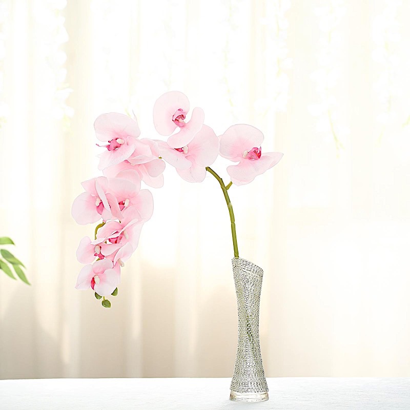 6 pcs 40″ tall Faux Silk Orchid Flowers Sprays Stems Wedding Party Centerpieces