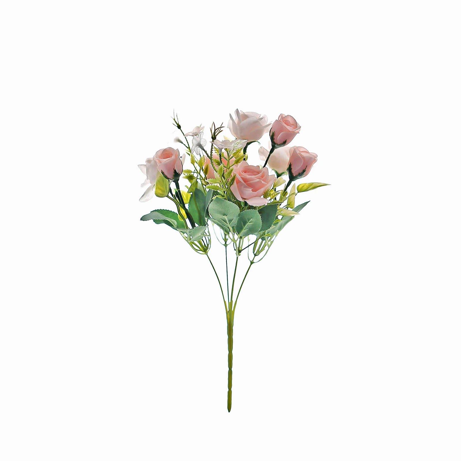 4 Bushes 12" Silk Roses Artificial Flowers Bouquets Party Events Decorations - Picture 3 of 66