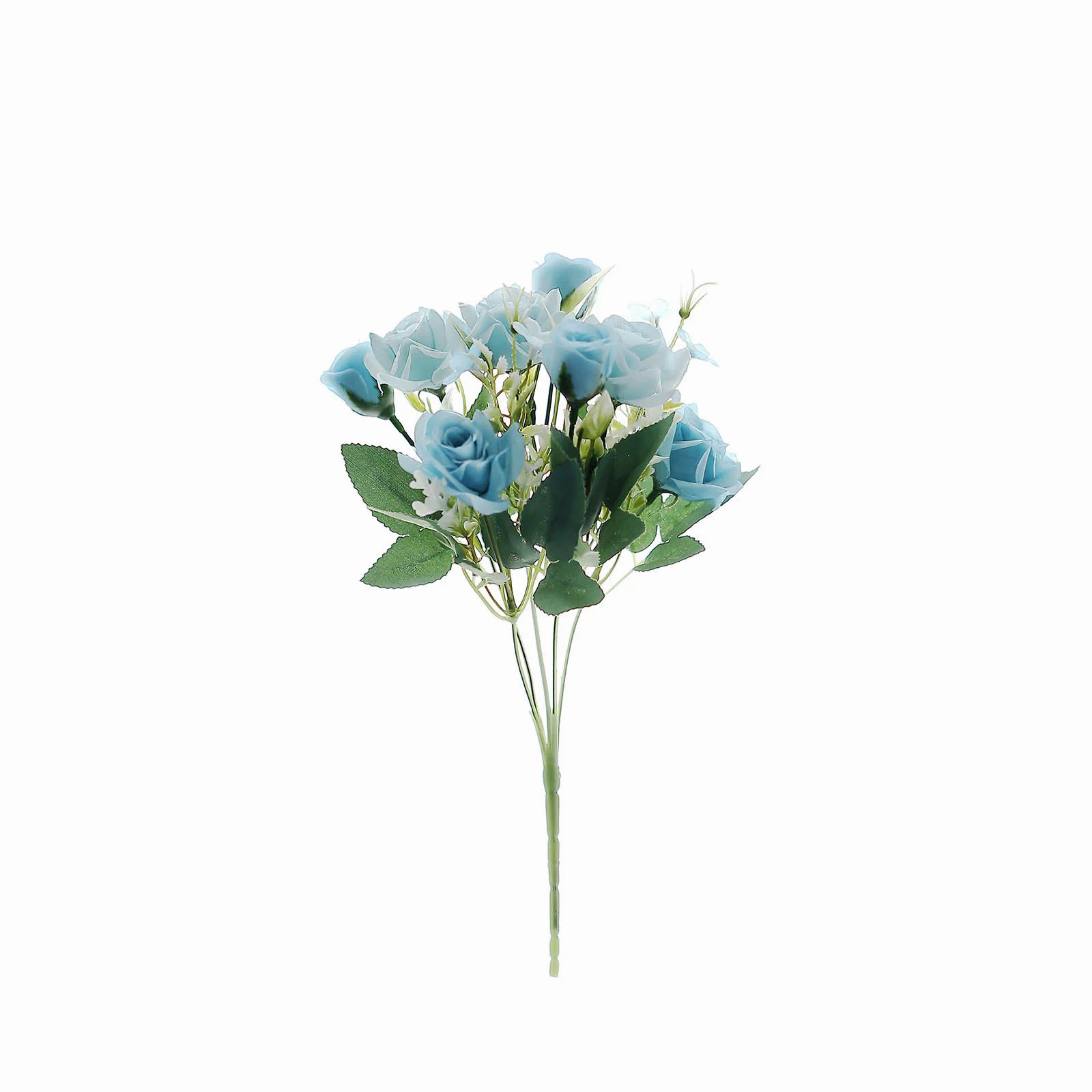4 Bushes 12" Silk Roses Artificial Flowers Bouquets Party Events Decorations - Picture 11 of 66