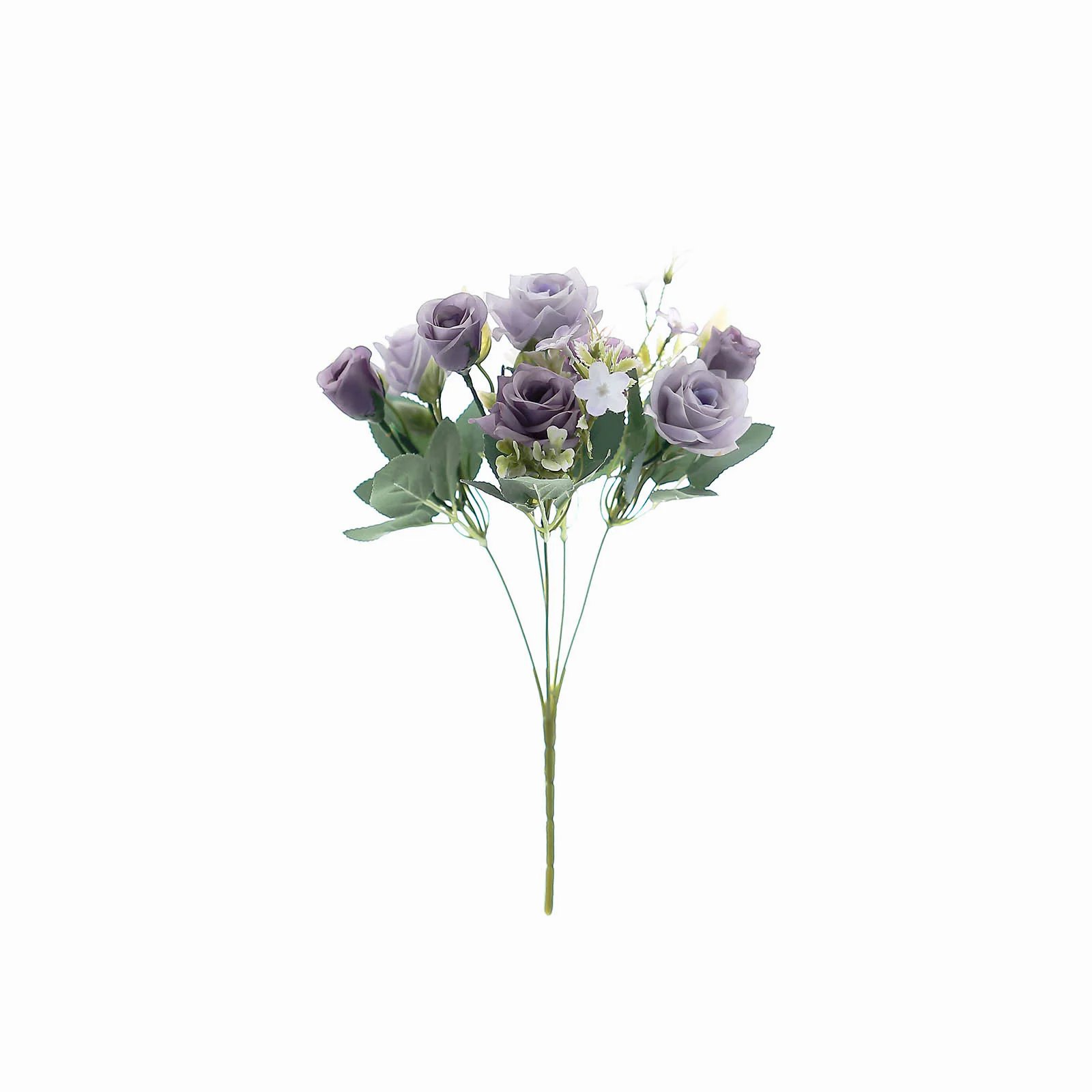 4 Bushes 12" Silk Roses Artificial Flowers Bouquets Party Events Decorations - Picture 35 of 66