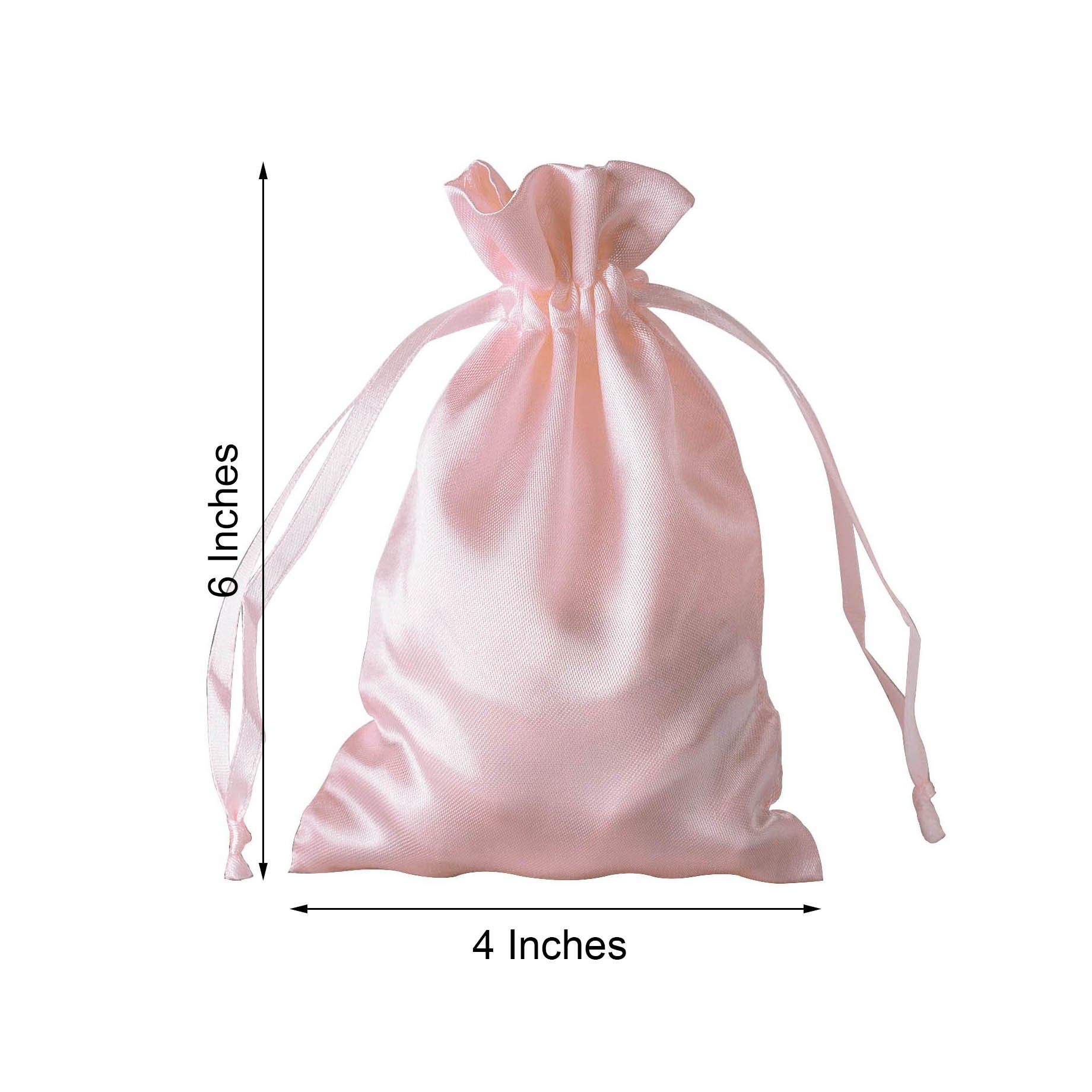 60 pcs 4x6" SATIN FAVOR BAGS Wedding Party Reception Gift Favors Bulk WHOLESALE - Picture 27 of 124