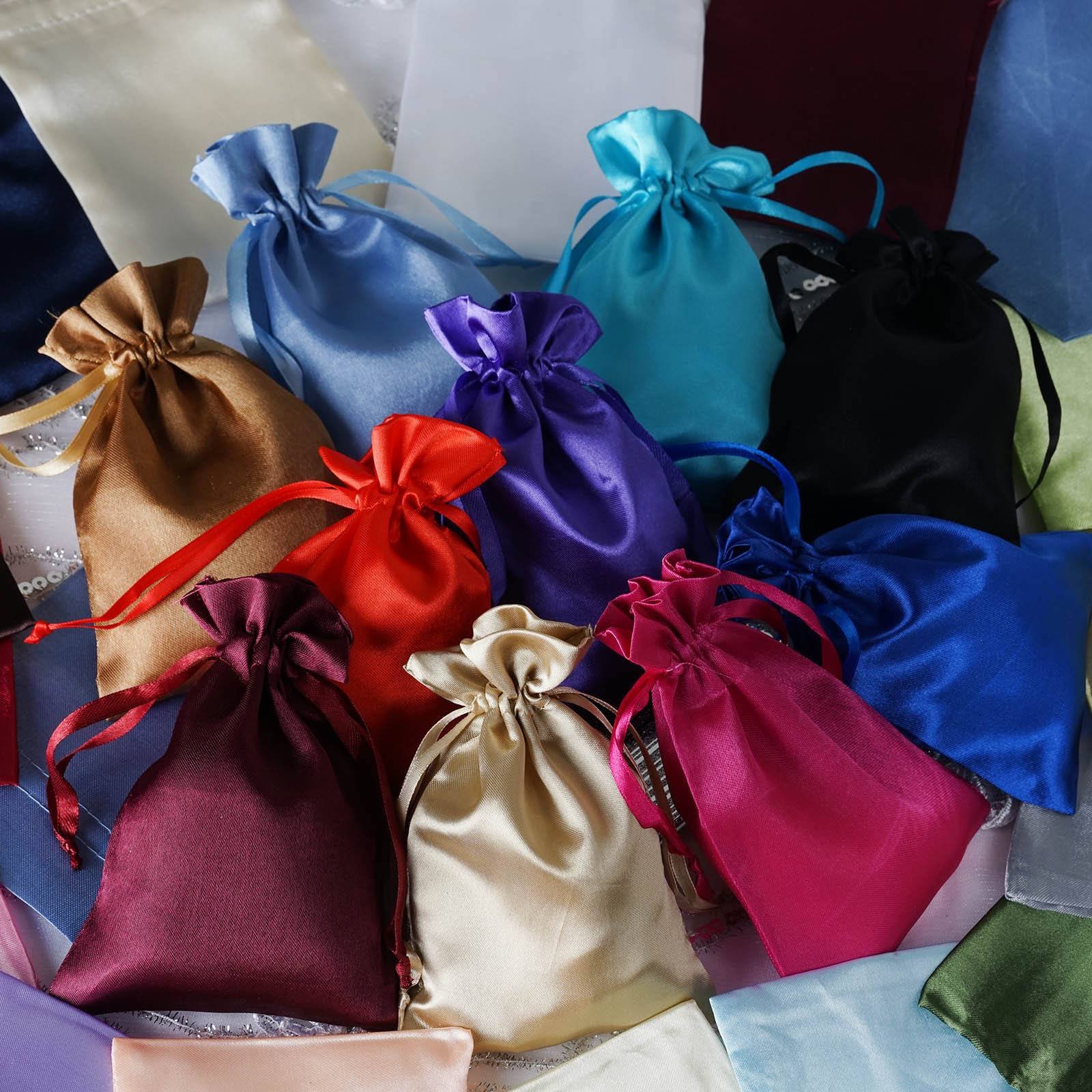 60 pcs 4x6" SATIN FAVOR BAGS Wedding Party Reception Gift Favors Bulk WHOLESALE - Picture 10 of 124