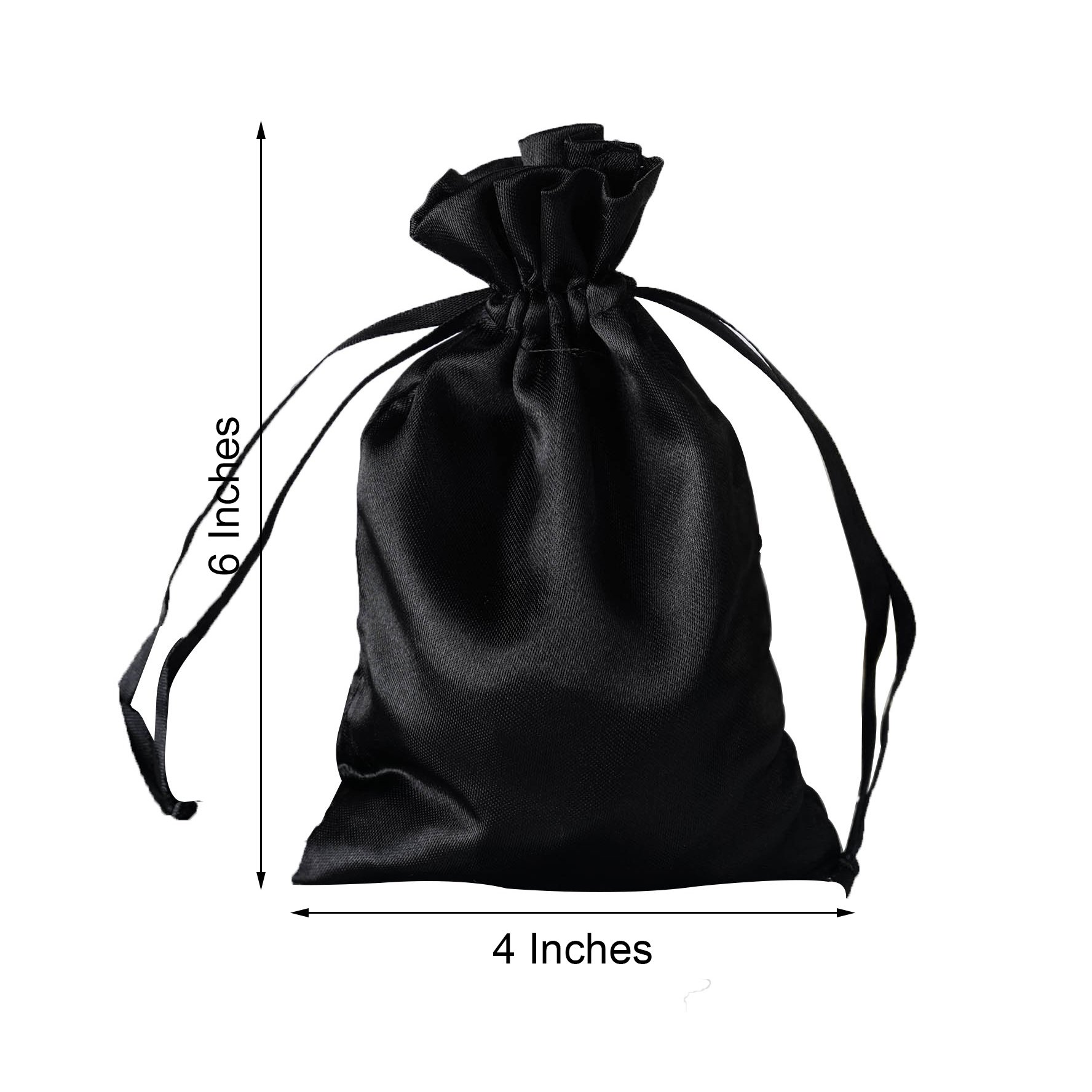 60 pcs 4x6" SATIN FAVOR BAGS Wedding Party Reception Gift Favors Bulk WHOLESALE - Picture 22 of 124