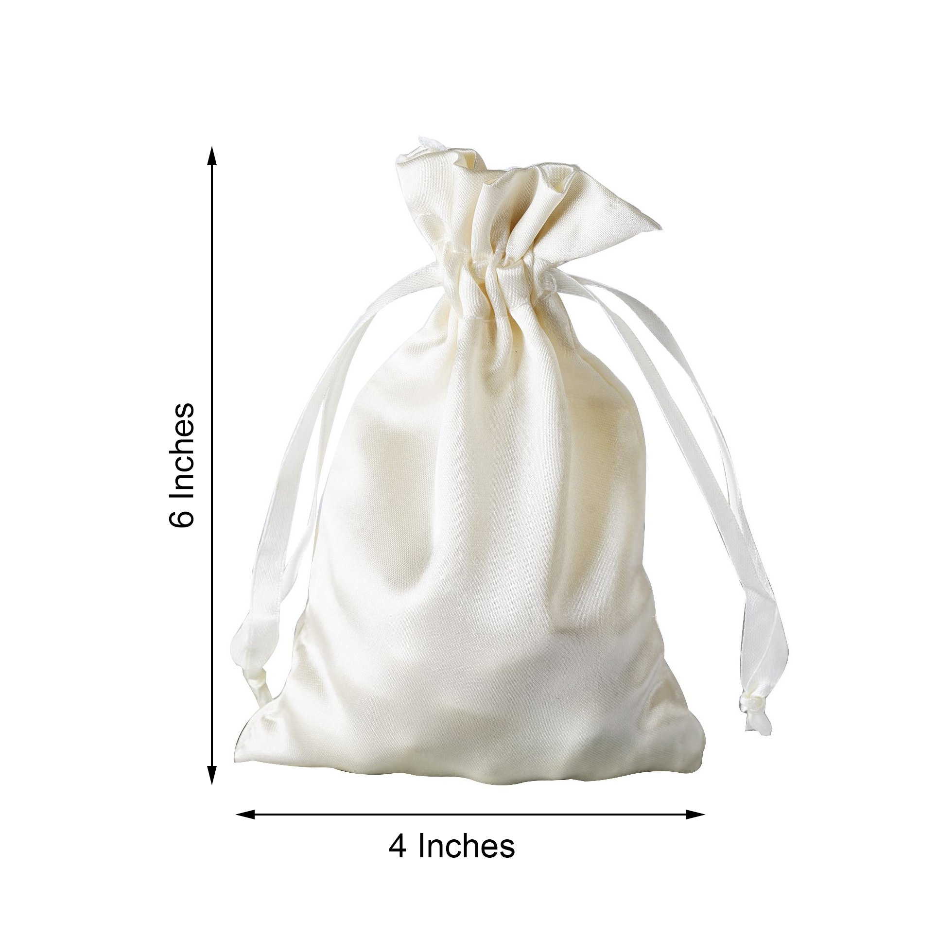 60 pcs 4x6" SATIN FAVOR BAGS Wedding Party Reception Gift Favors Bulk WHOLESALE - Picture 68 of 124