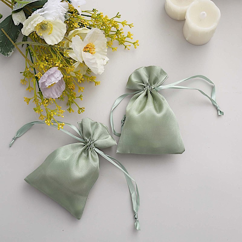 60 pcs 4x6" SATIN FAVOR BAGS Wedding Party Reception Gift Favors Bulk WHOLESALE - Picture 97 of 124