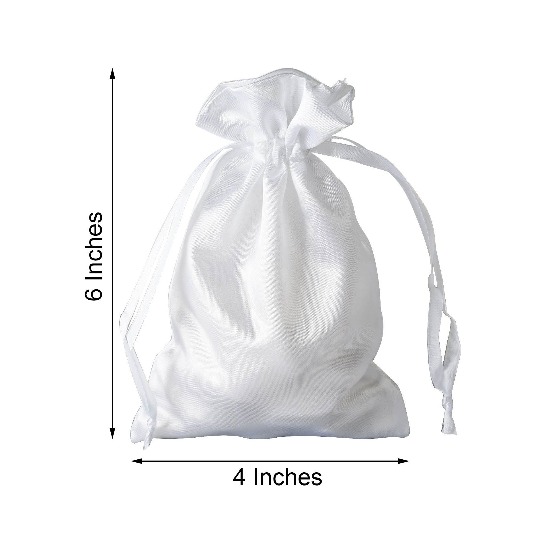 60 pcs 4x6" SATIN FAVOR BAGS Wedding Party Reception Gift Favors Bulk WHOLESALE - Picture 117 of 124